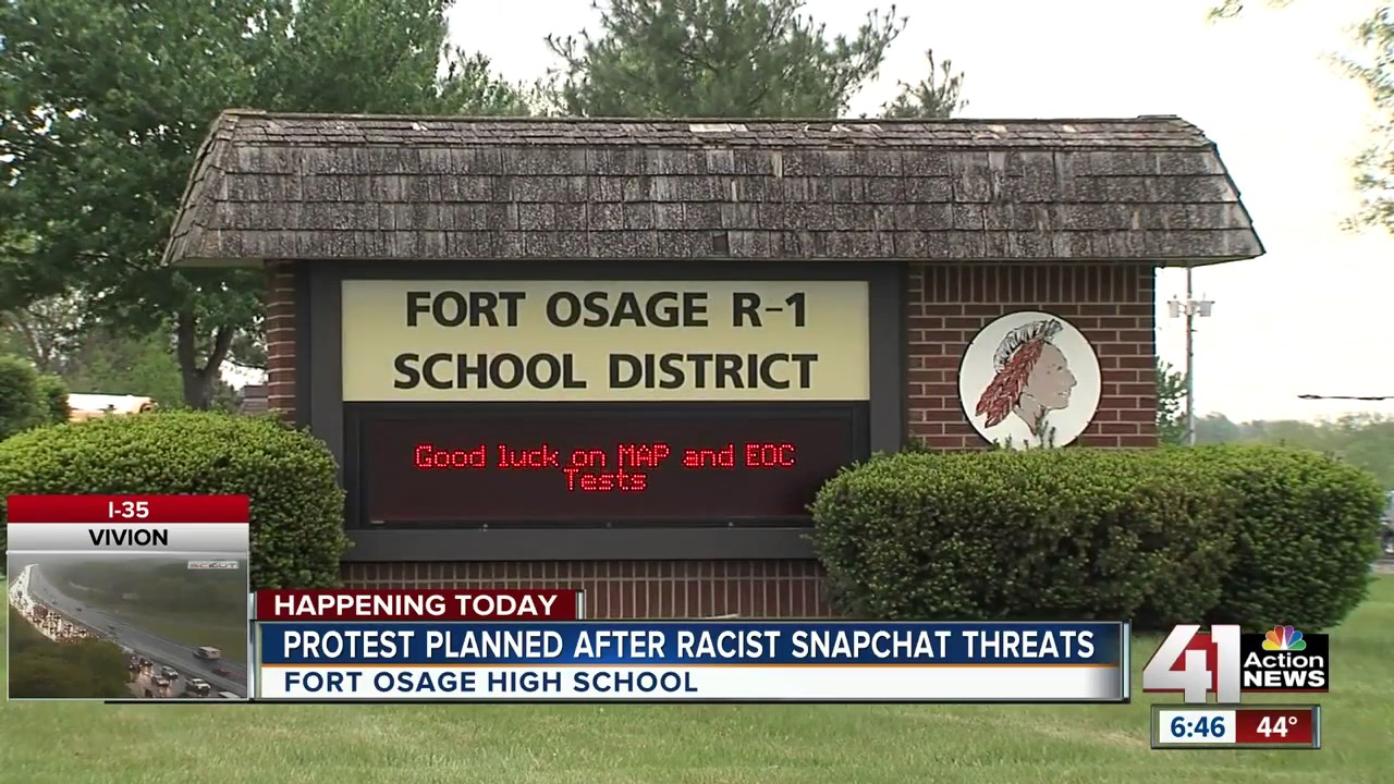 Protest planned after racist Snapchat threats