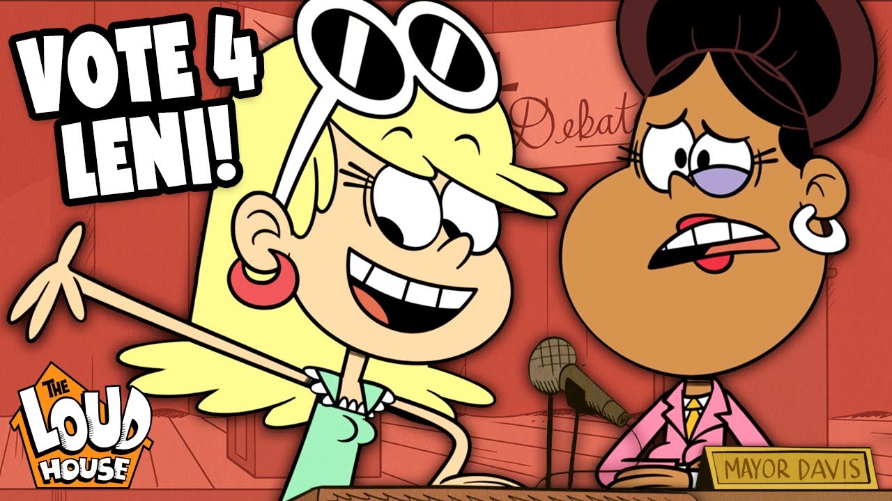 Leni Runs For Mayor! 'Electshunned' The Loud House YouTube