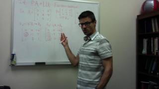 math455 - PA=LU factorization