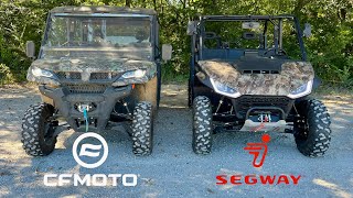 CFMOTO UFORCE 1000 & Segway UT10 Crew Comparison