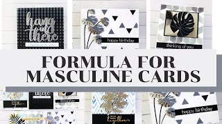 My Secret Formula for Making Masculine Cards