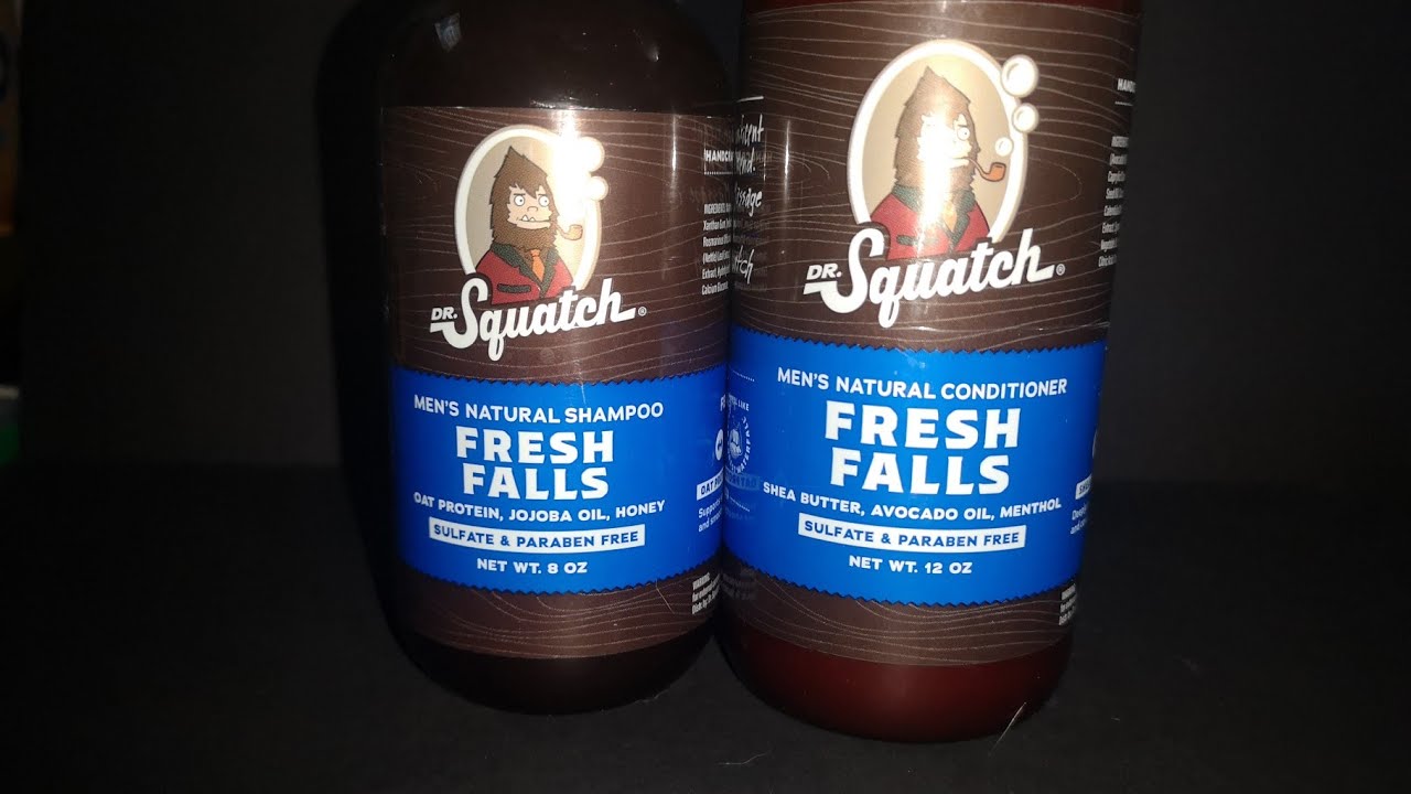 Dr Squatch Shampoo Fresh Falls