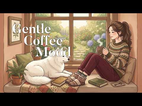 Gentle Coffee Mood 🐈 Warm Sunlight, Fresh Coffee & Quiet Afternoons | Vintage Cafe BGM スローライフジャズ