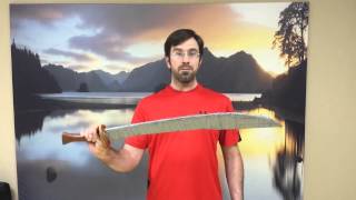 How to fight with Chinese Broadsword (Dao) Intro