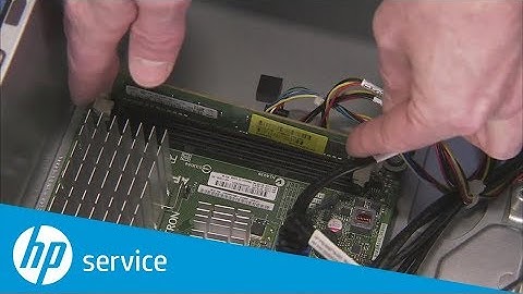 Replace System Memory | HP Pavilion 500-200 Desktop PCs | HP Support