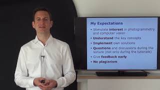 Photogrammetry I - 00 - Welcome to the Photogrammetry I Course of 2020 (Cyrill Stachniss, 2020)