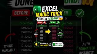 Excel users NEED this 😳 #excel #exceltips #spreadsheetmagic #ai #exceltricks