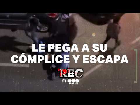 HE BEATS HIS ACCOMPLICE AND ESCAPES - CORNERED BY CRIMINALS - #REC