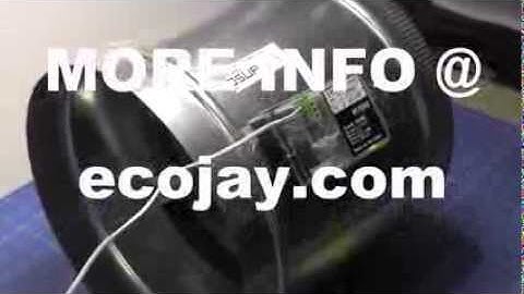 ECOJAY SmartZoneTM Power Open & Power Close damper