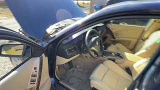 2005 bmw 545i N62 4.4L engine test - 99k miles