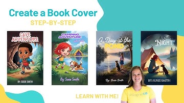 Make Amazing Book Covers in Canva in 5 Minutes! | Chibi Book Cover