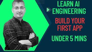 Your First LLM App in Under 5 Minutes | AI Course