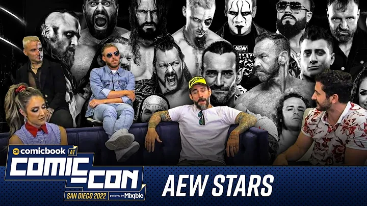 AEW's CM Punk, Britt Baker, Orange Cassidy, Darby ...