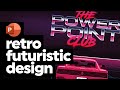 PowerPoint: Retro Futuristic Design