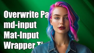 How to Overwrite Padding in md-input-container for Mat-Input-Wrapper