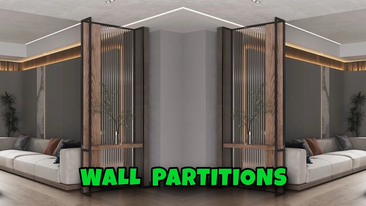 Top 100 Modern Wall Partition Ideas for 2025 | Wall Partitions ...
