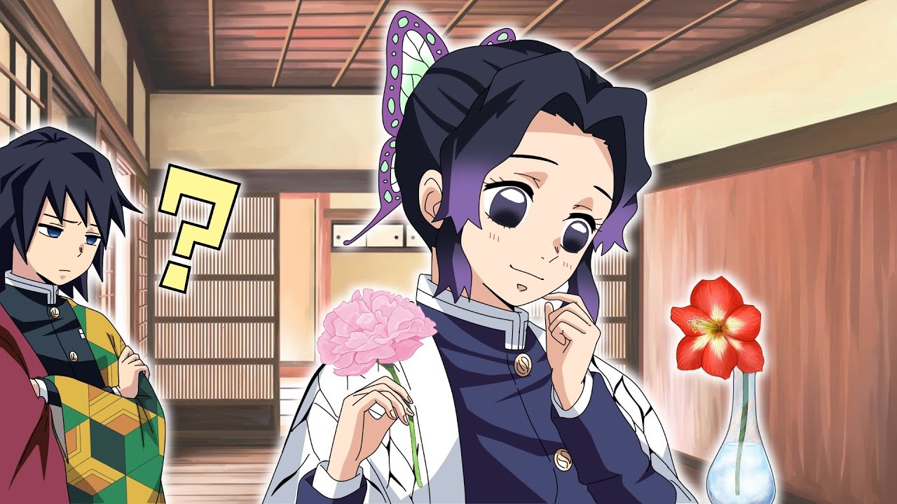 【鬼滅の刃×声真似】2輪に宿すしのぶの想い！そろそろ気付いて義勇さん！【ぎゆしの】LINE