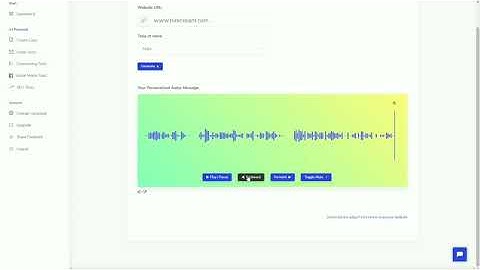 How to generate personalized audio icebreakers using A.I