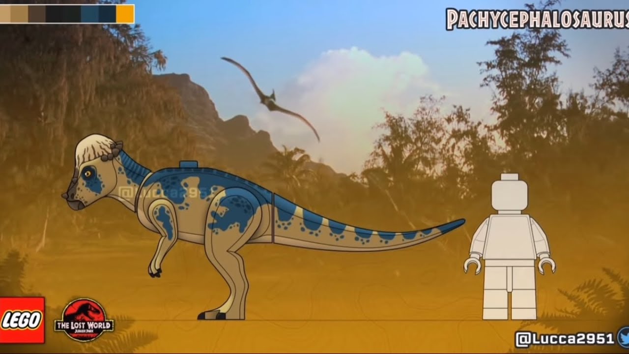 Lucca2951 Lego the lost world Jurassic Park dinosaurs