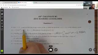 2015 Calculus BC #2 FRQ Video (premade)