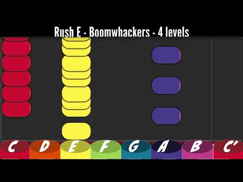rush e - boomwhackers - accompaniment -  classroom music