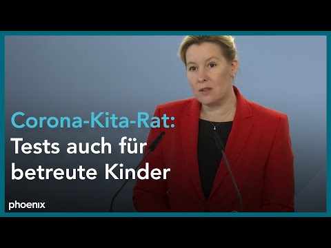 Franziska Giffey zur Corona-Kita-Studie am 30.03.21