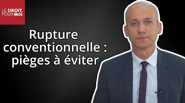 Qui a droit à une rupture conventionnelle ?