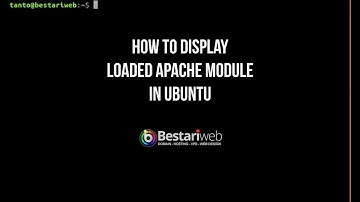how to display loaded apache modules in ubuntu