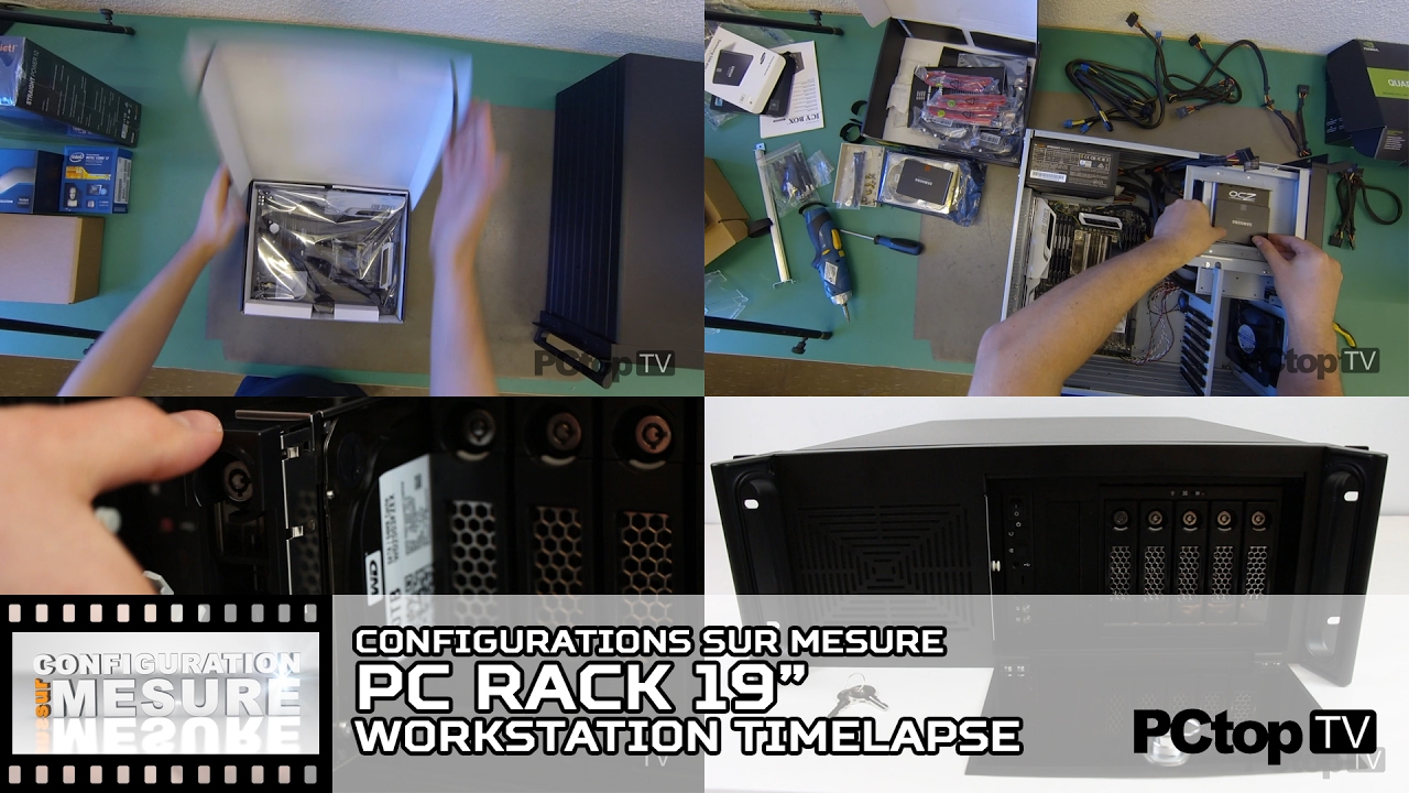 [CONFIG SUR MESURE] PC Workstation Rack 19'' i7-5960X nVidia K2000 ...