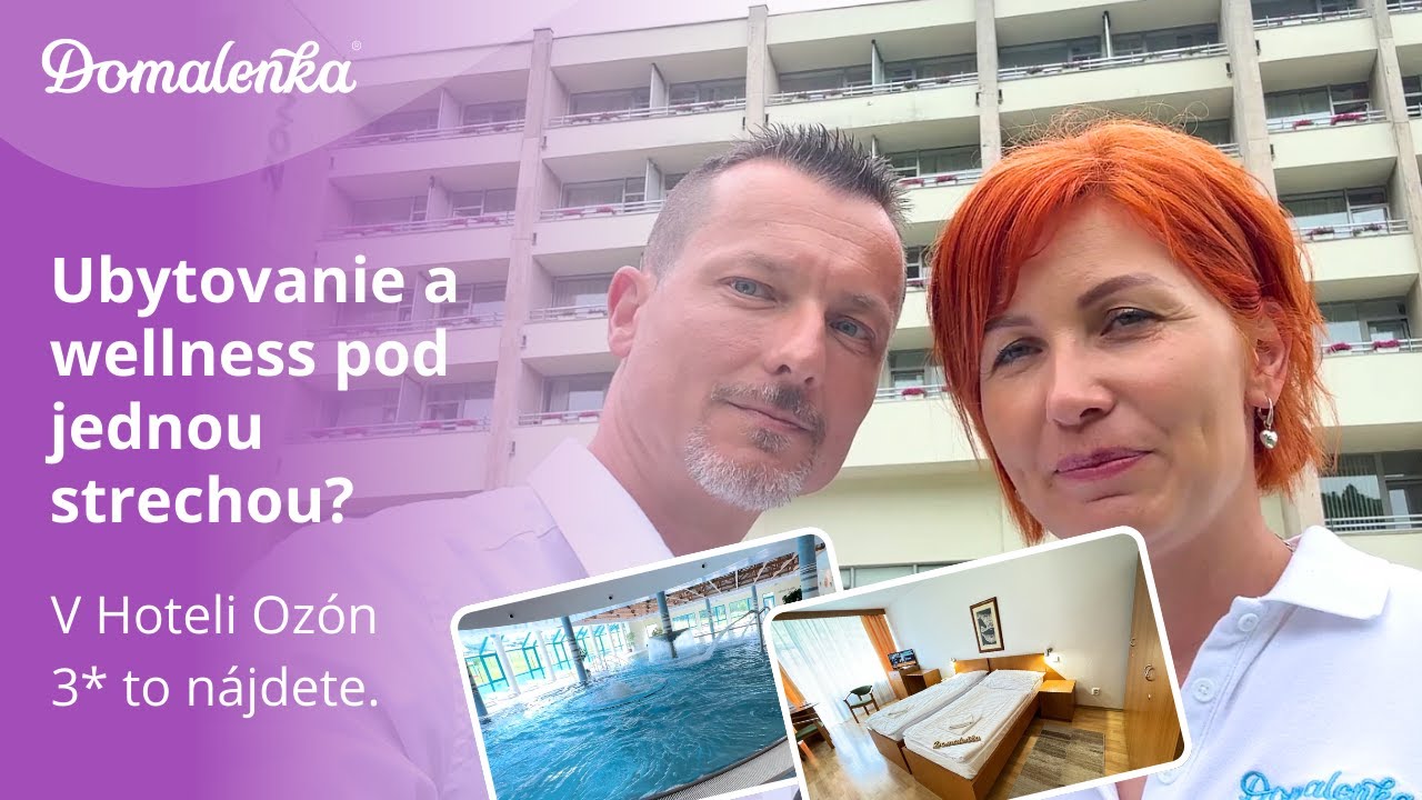 Bardejovské Kúpele: Ubytovanie a wellness pod jednou strechou? V Hoteli Ozón 3* to nájdete