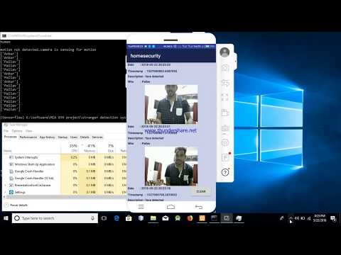 home security with opencv keras and dlib in python