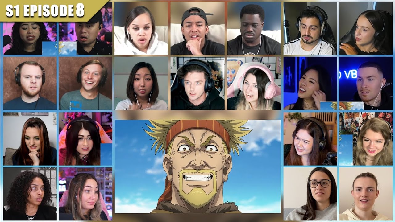 Full Episode] Vinland Saga Season 1 Episode 8 Reaction Mashup