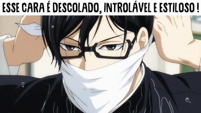 O cara + estilo dos animes! #anime #otaku #nerd #sakamotodesuga