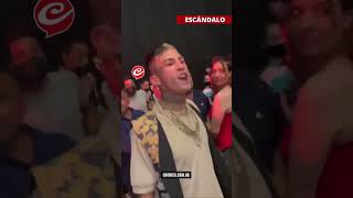 L-Gante Casi Se Agarra A Las Piñas