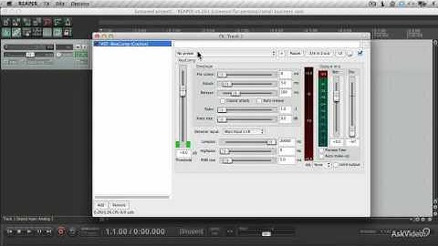 Reaper 101: Introduction to Reaper  - 9. Adding Effects