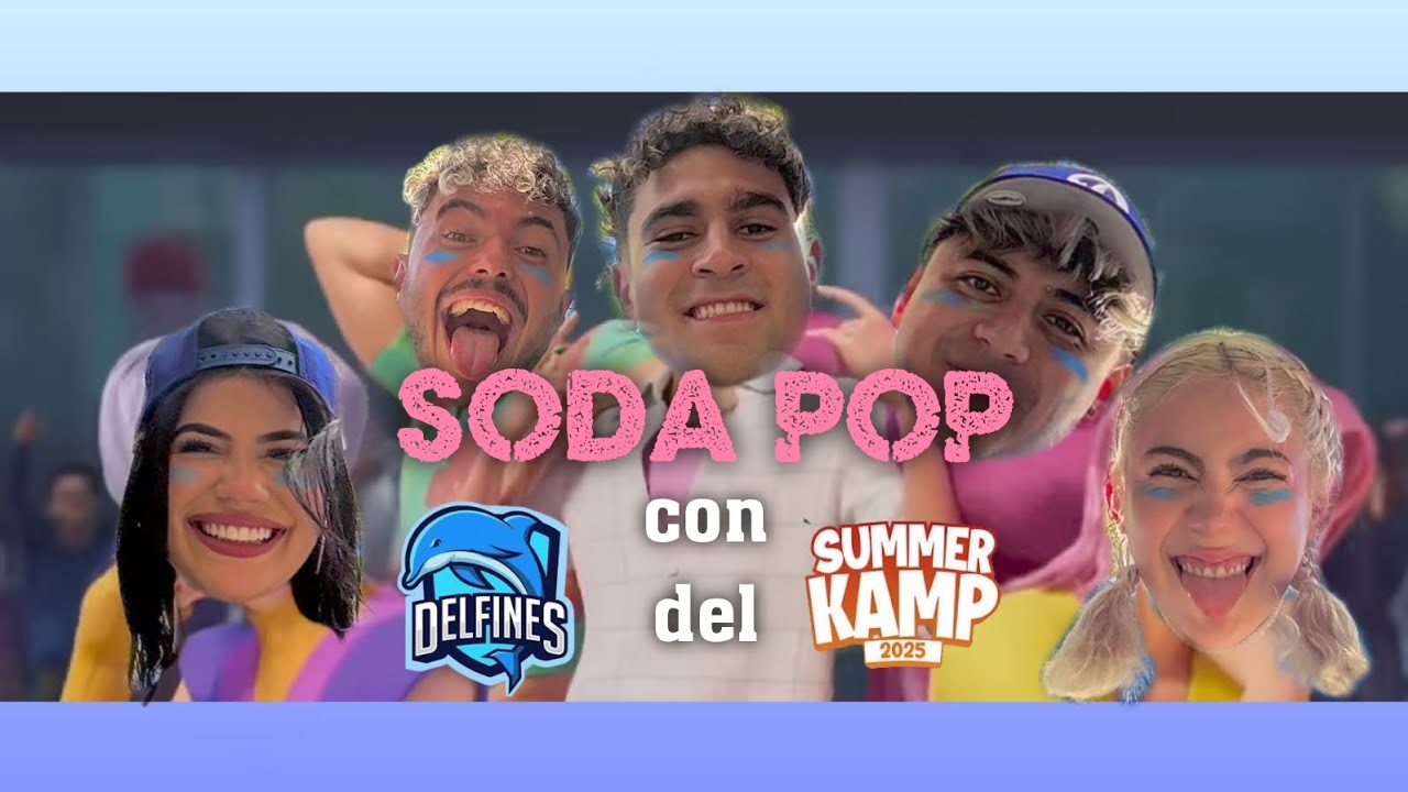Soda Pop con Delfines del Summer Kamp 2025 • Video IA