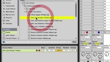 How to use Swing & Groove in Ableton Live - Complete Tutorial