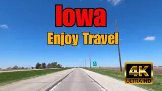 Driving Pella to Prairie City, Iowa: Scenic Rural Road Trip | 4K POV