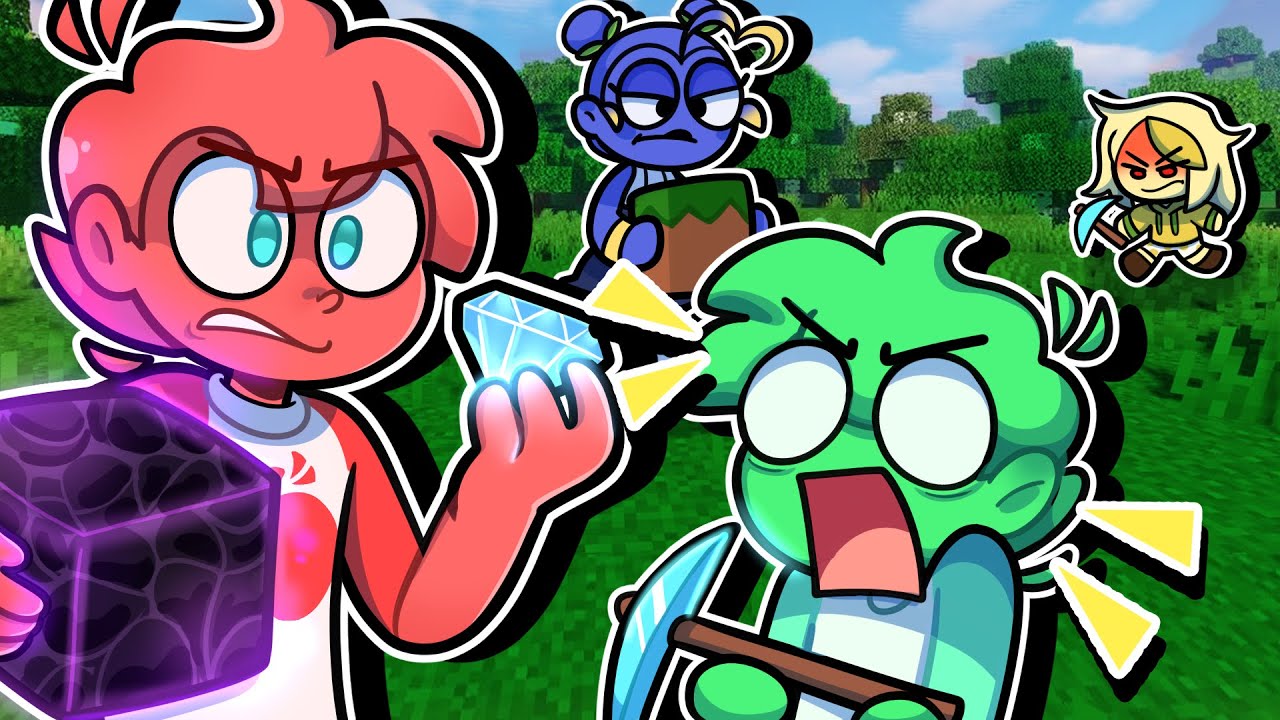 Minecraft, mas os Itens são Aleatórios...