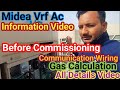 Midea Vrf Ac Communication Wiring// Outdoor To Outdoor Communication Wiring#Gas Calculation#Power Ap