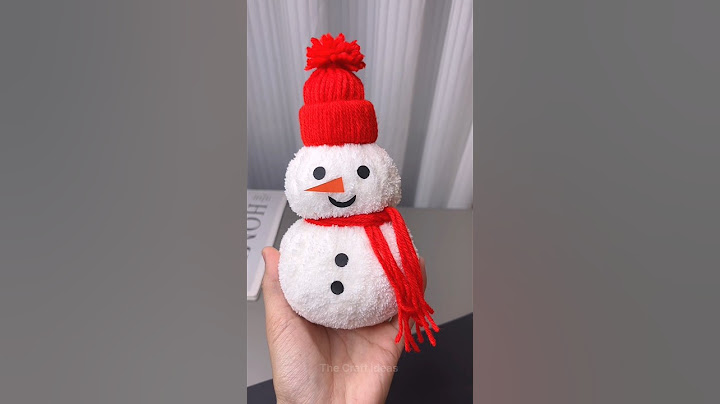 Easy Snowman Craft | Easy Christmas Craft | Christmas Decorations DIY | Paper Snowman kaise banate