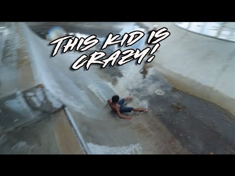 How to have fun at the skatepark when its raining!