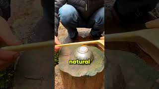 raw bamboo roots 😮/#shorts