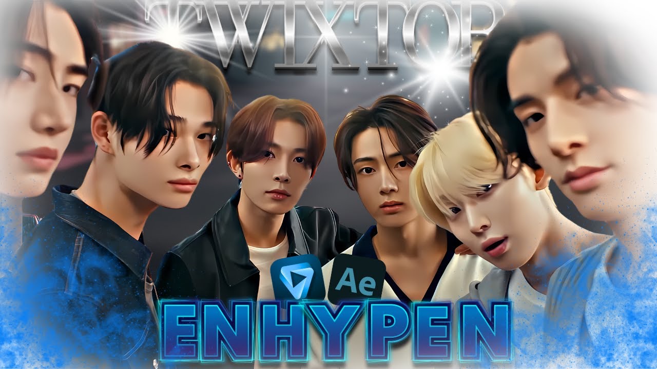 Enhypen - 4K 'XO (Only If You Say Yes)' MV Edit Clips (Twixtor)