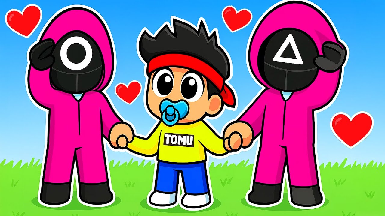 SPELAR SOM EN BÄBIS i SQUID GAME