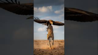 A Golden Eagle Catch A Wild Leopard With Ground #eagle #attack #hunting #leopard #trending