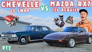Muscle VS Import Car Rebuild Complete! Simple and Budget Friendly Builds!