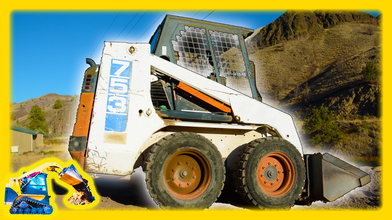 Fun Machine Video for Kids Skid Steer YouTube