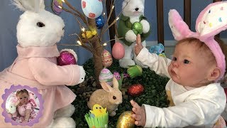 Easter Egg Hunt in Our Reborn Nursery