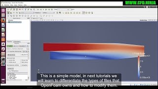 ✅ OpenFOAM - pitzDaily - Tutorial 1